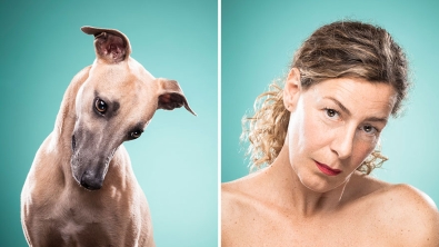 Illustration : Tel humain, tel chien : 22 photos d'hommes et de femmes imitant leurs chiens