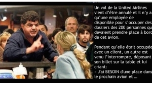 Illustration : "Il insulte une employée qui lui donne une leçon dont il se souviendra toute sa vie !"