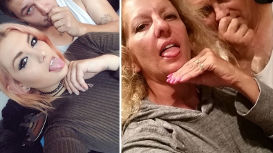 Illustration : Des parents trollent leur fille en imitant les photos de couple qu'elle poste sur Facebook...