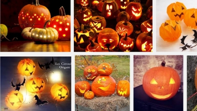 Illustration : 50 photos pour vous aider à décorer vos citrouilles pour Halloween...