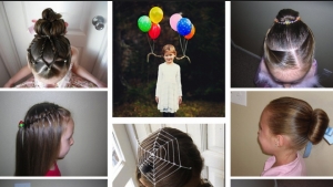 Illustration : "13 idées coiffures pour enfants pour Halloween"