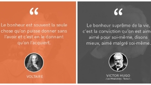 Illustration : "Les 11 citations qui vous rappelleront l'importance du bonheur..."