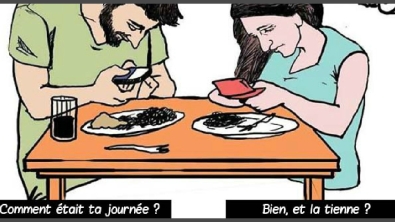 Illustration : 31 images qui dénoncent notre dépendance croissante aux smartphones