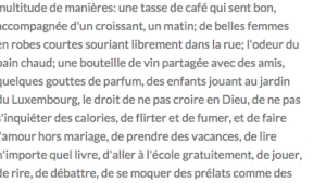 Illustration : "L'émouvant hommage d'un américain après les attentats de Paris. Ça fait plaisir à voir !"