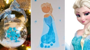 Illustration : "Faites plaisir aux enfants avec ces 16 bricolages autour d'Elsa, La Reine Des Neiges… "