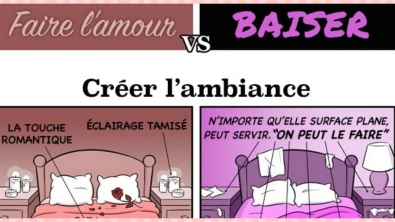 Illustration : Faire l'@mour Vs B@iser: 8 Illustrations qui prouvent que ce sont deux choses qui n'ont aucun rapport !