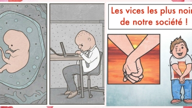 Illustration : Les vices les plus noirs de notre société, résumés à travers 28 illustrations très vraies...