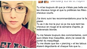 Illustration : "Plaquée par son mec parce qu'elle n'était pas « assez jolie », elle publie ce message sur Facebook..."