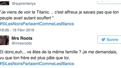 Illustration : "Et si les noirs parlaient comme les Blancs", le hashtag qui anime twitter...