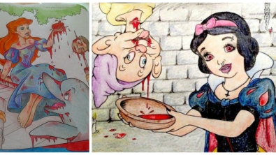 Illustration : Ces dessins pour enfants, massacrés par des adultes à l’esprit un peu trop tordu...