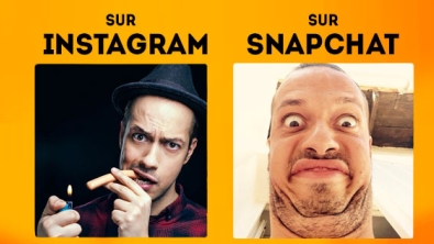 Illustration : Ces différences entre les photos postées sur Instagram et sur Snapchat! (16 images)