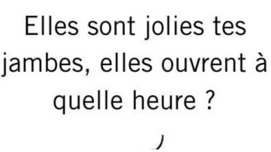 Illustration : Top 19 des phrases entendues sur le sexe. Très drôles pour certains, très lourdes pour les autres !