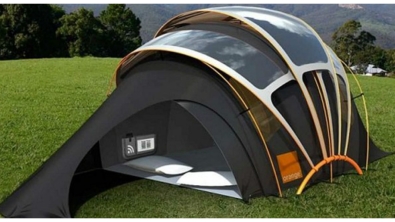 Illustration : Solar Concept Tent: La tente qui est sensée révolutionner le monde du camping !