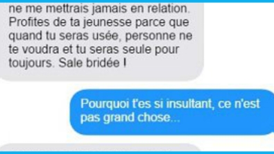 Illustration : Il réagit très mal parce qu’elle refuse de coucher avec après un rancard… Une réaction limite flippante !