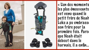 Illustration : "Cette maman a révolutionné la vie de son fils handicapé avec cette invention... "