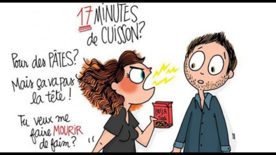 Illustration : Ces 15 dessins traduisent très bien la vie de couple au quotidien ! Le 13 est tellement vrai...