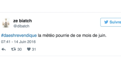 Illustration : Quand Twitter se fout de la gueule des terroristes via le hashtag #DaeshRevendique...