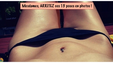 Illustration : 15 poses que prennent trop de filles et qu'on a clairement trop vues ! Il faut que ça cesse au plus vite !