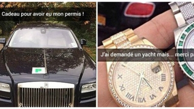 Illustration : 24 des pires Snapchat d'enfants riches et prétentieux trouvés sur la toile ! L'argent rendrait-il fou ?