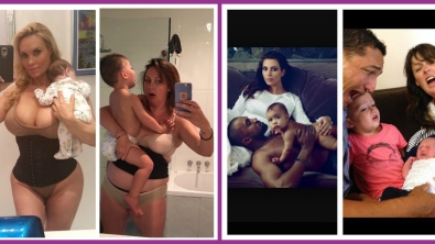 Illustration : Maman sur Instagram Vs Maman dans la vie: Elle parodie les photos faussement parfaites des Stars avec un humour contagieux !