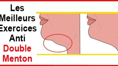 Illustration : Faites disparaître votre double menton en 5 exercices !