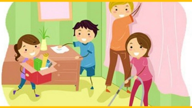 Illustration : Il faut apprendre aux enfants à vous aider à la maison ! Voici ce qu'il doit faire selon son âge: 