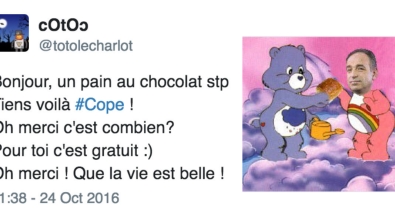 Illustration : 22 réactions des plus drôles concernant Jean-François Copé qui pense qu'un pain au chocolat coûte 15 centimes en 2016.