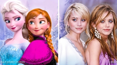 Illustration : 20 Célébrités et Caractères Disney Qui Se Ressemblent Comme Deux Gouttes D'eau!